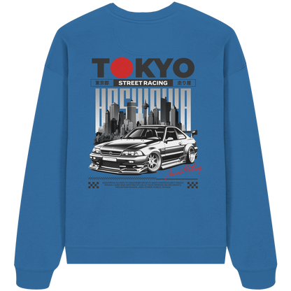 Tokyo Street-Racing - Organic Oversize Sweatshirt