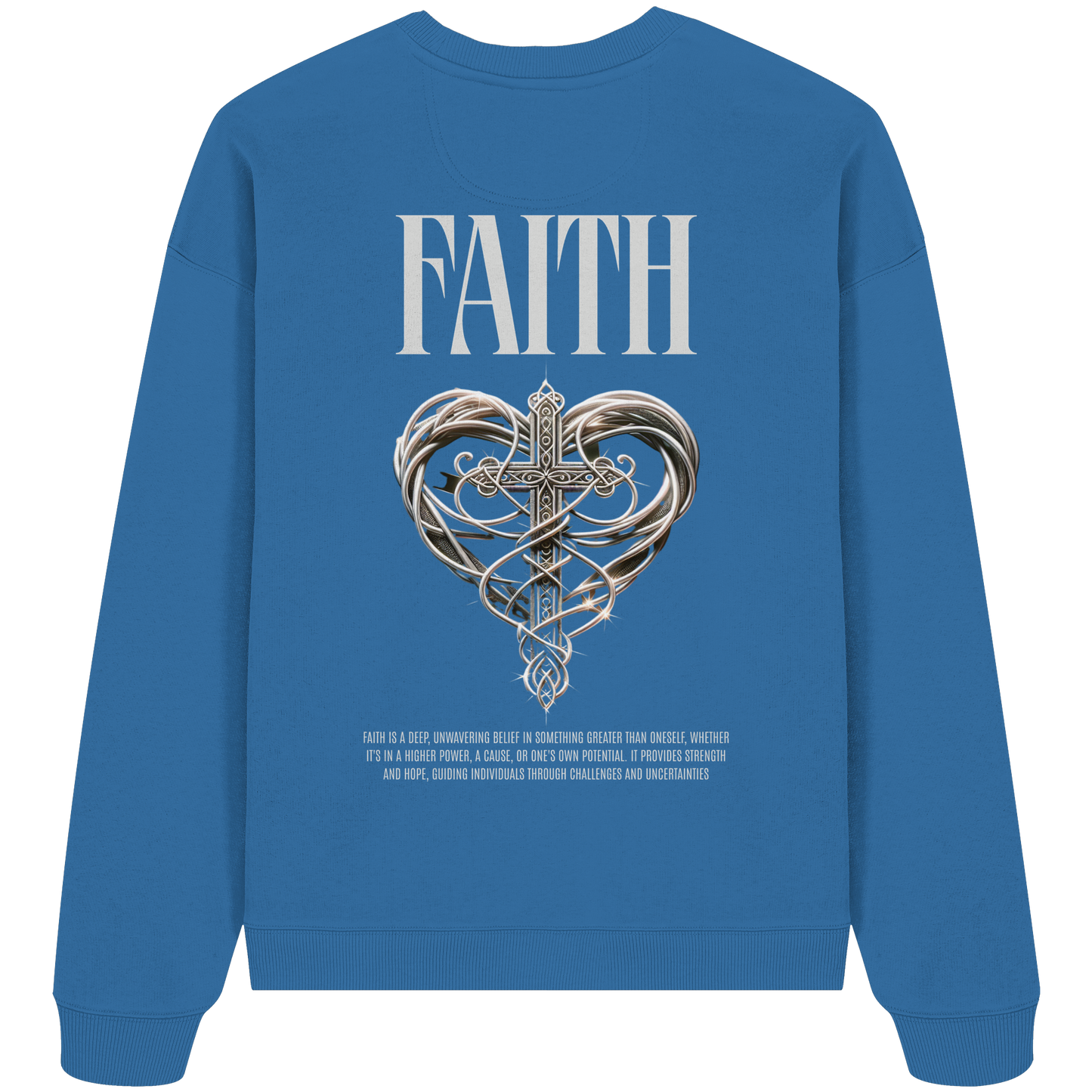 Faith - Organic Oversize Sweatshirt