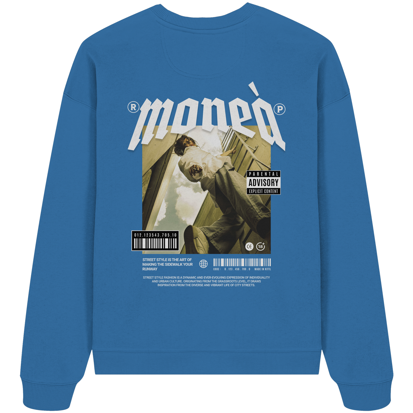 Moneà fashion street - Organic Oversize Sweatshirt