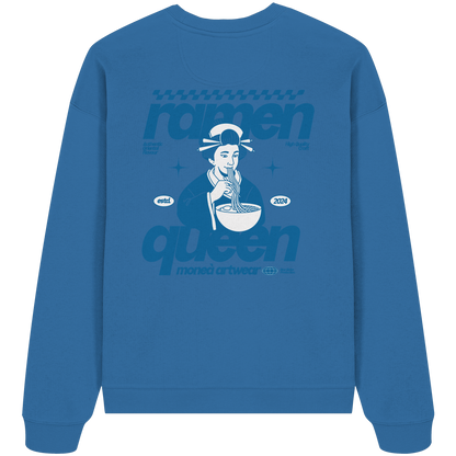 Ramen queen - Organic Oversize Sweatshirt