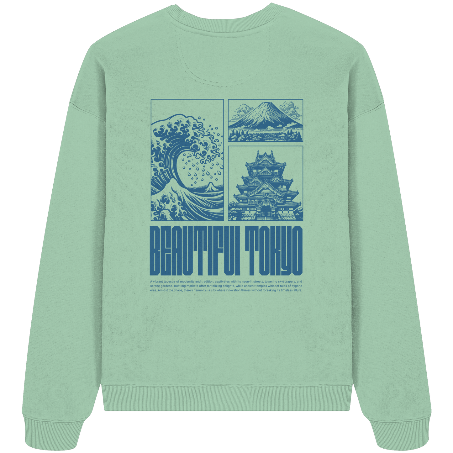 Beautiful Tokyo - Organic Oversize Sweatshirt