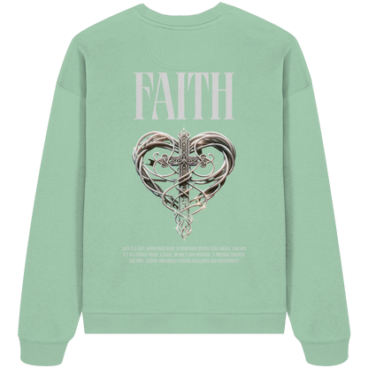 Faith - Organic Oversize Sweatshirt