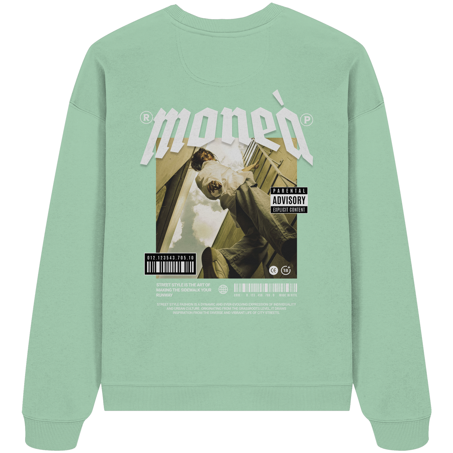 Moneà fashion street - Organic Oversize Sweatshirt