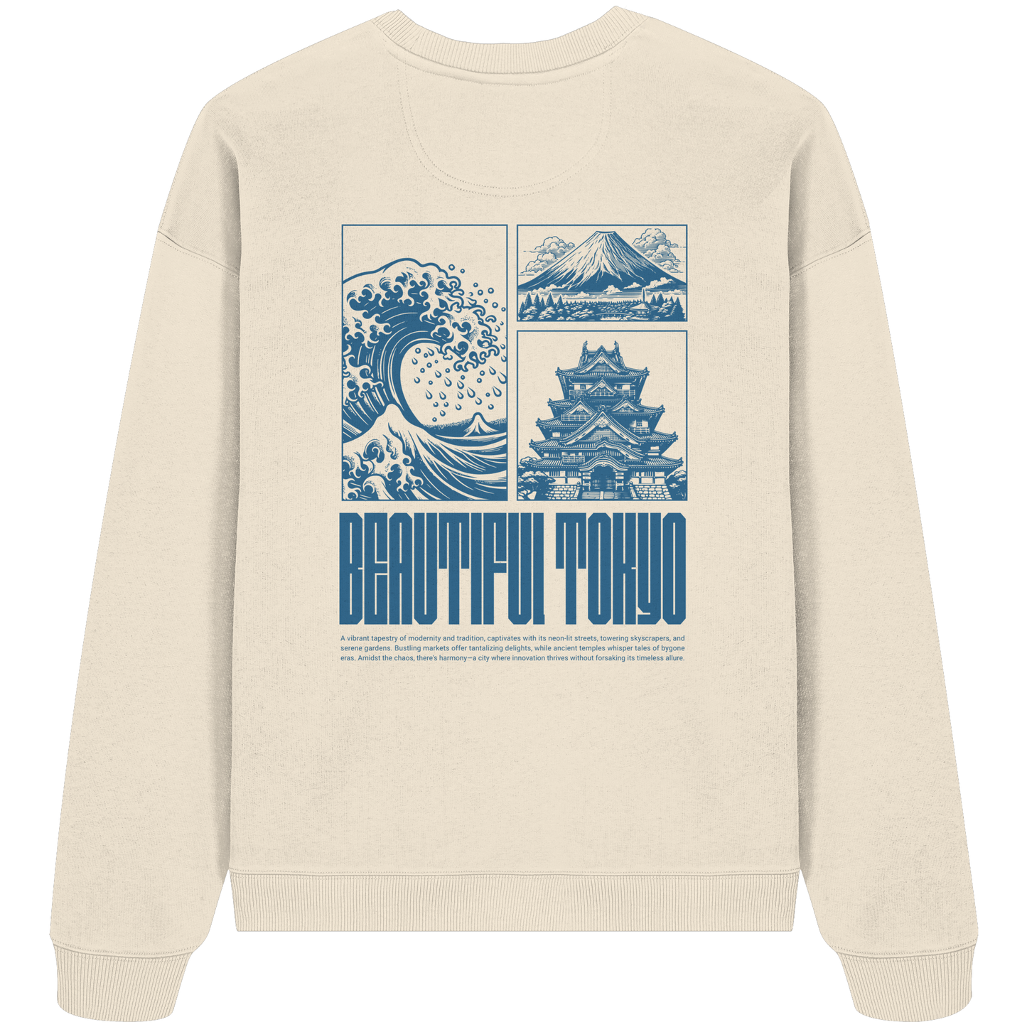 Beautiful Tokyo - Organic Oversize Sweatshirt