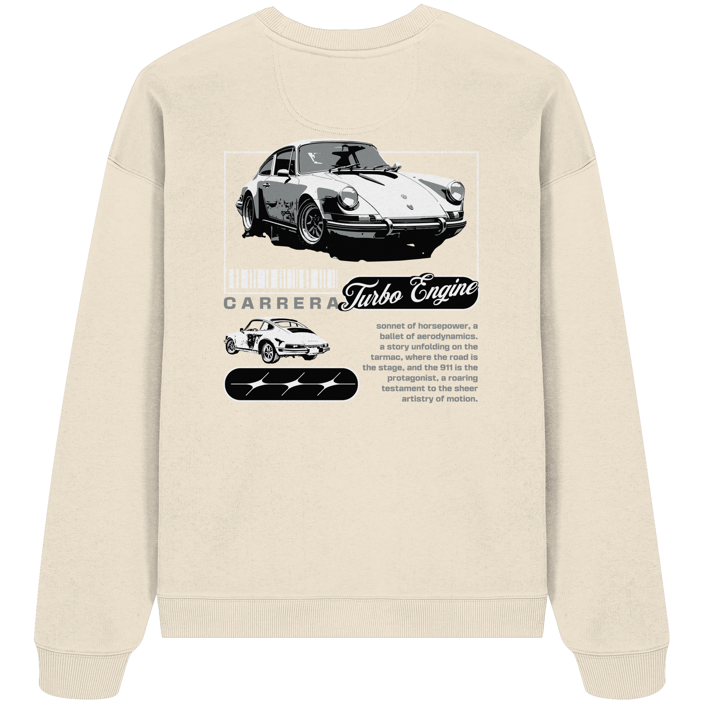 Carrera Racing - Organic Oversize Sweatshirt