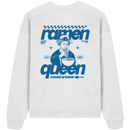 Ramen queen - Organic Oversize Sweatshirt