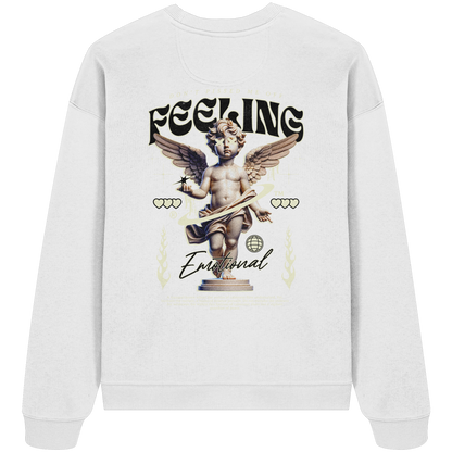 Feeling emotional - Organic Oversize Sweatshirt