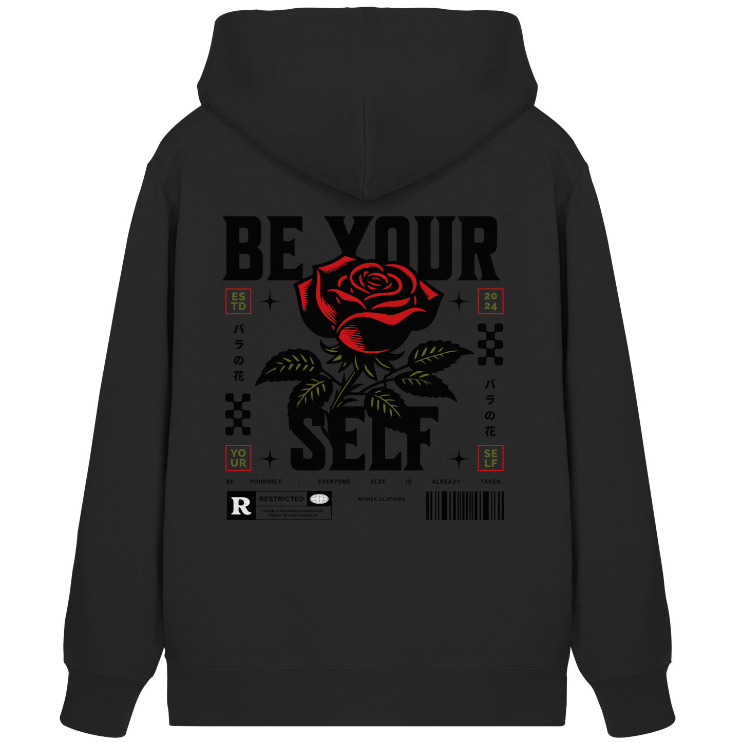 BE YOURSELF - Organic Zipper