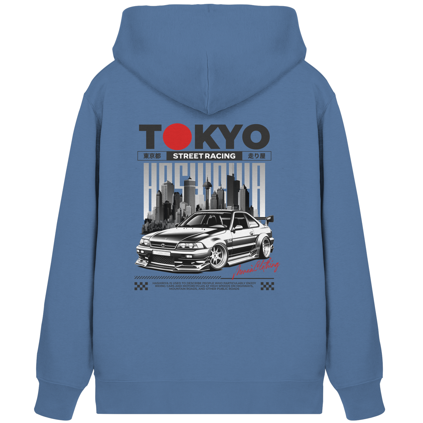 Tokyo Street-Racing - Organic Zipper