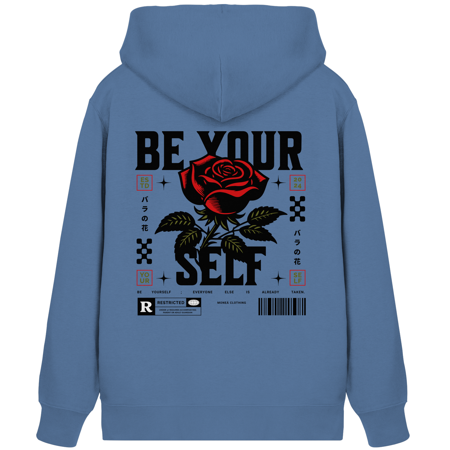 BE YOURSELF - Organic Zipper