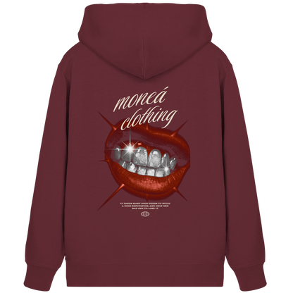 Vintage Lips - Organic Zipper