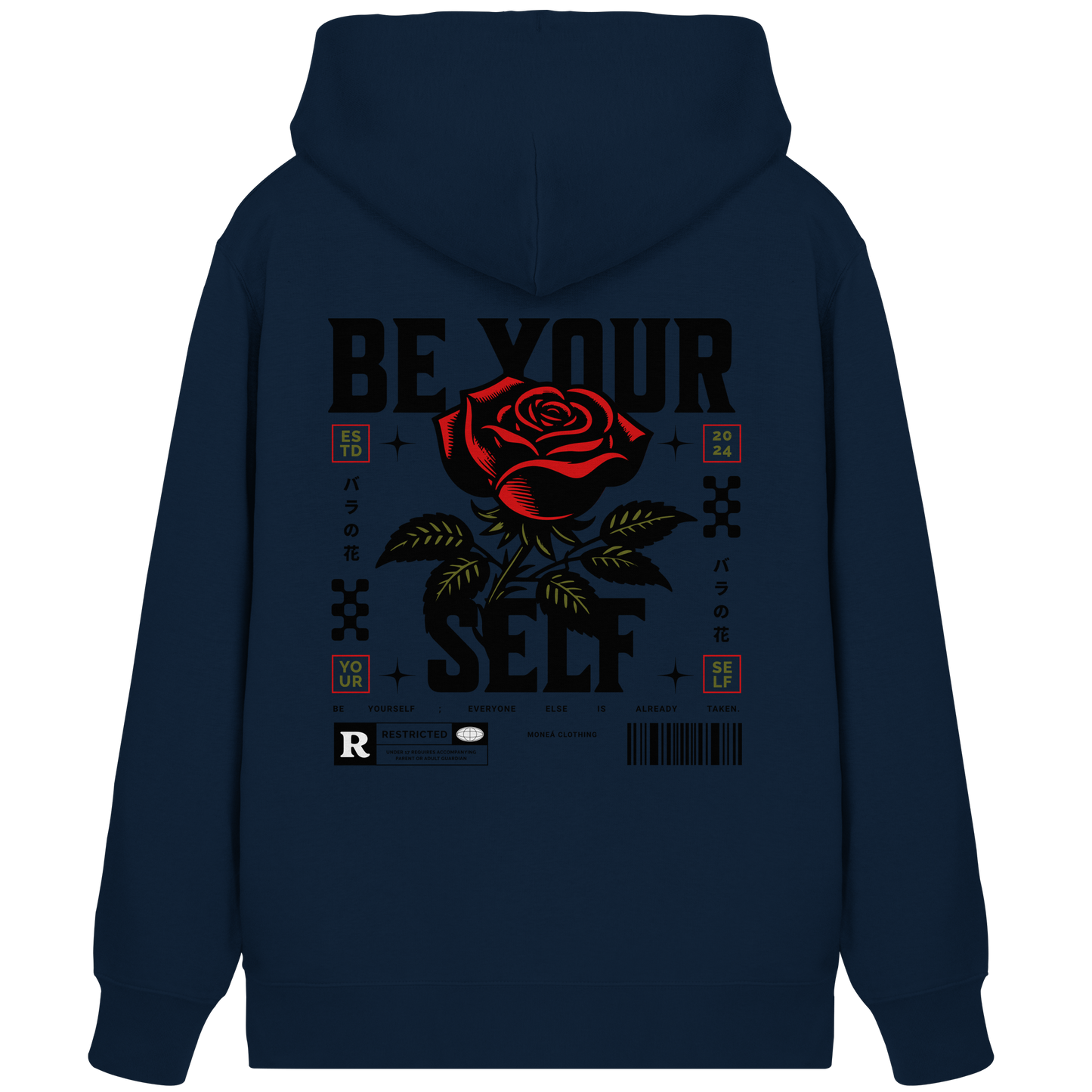 BE YOURSELF - Organic Zipper