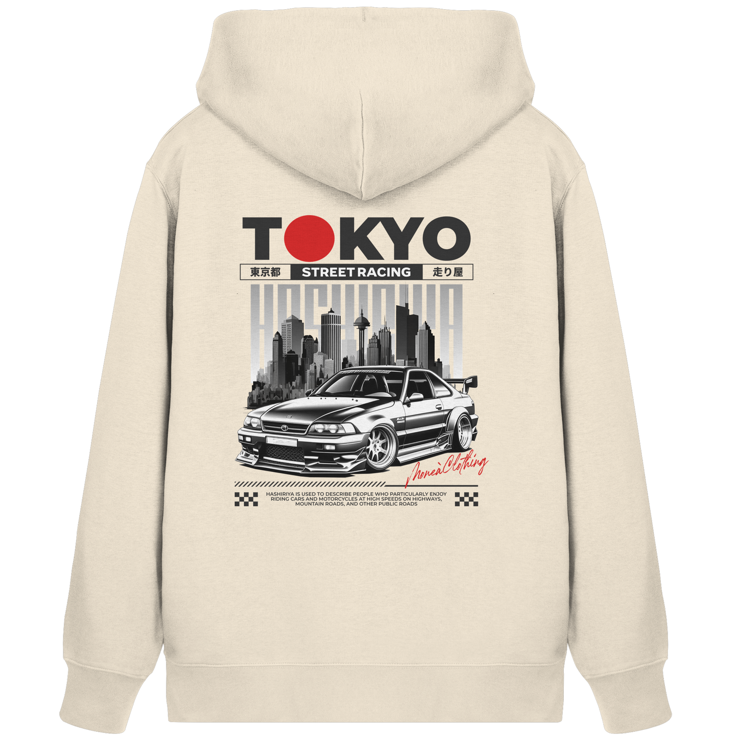 Tokyo Street-Racing - Organic Zipper