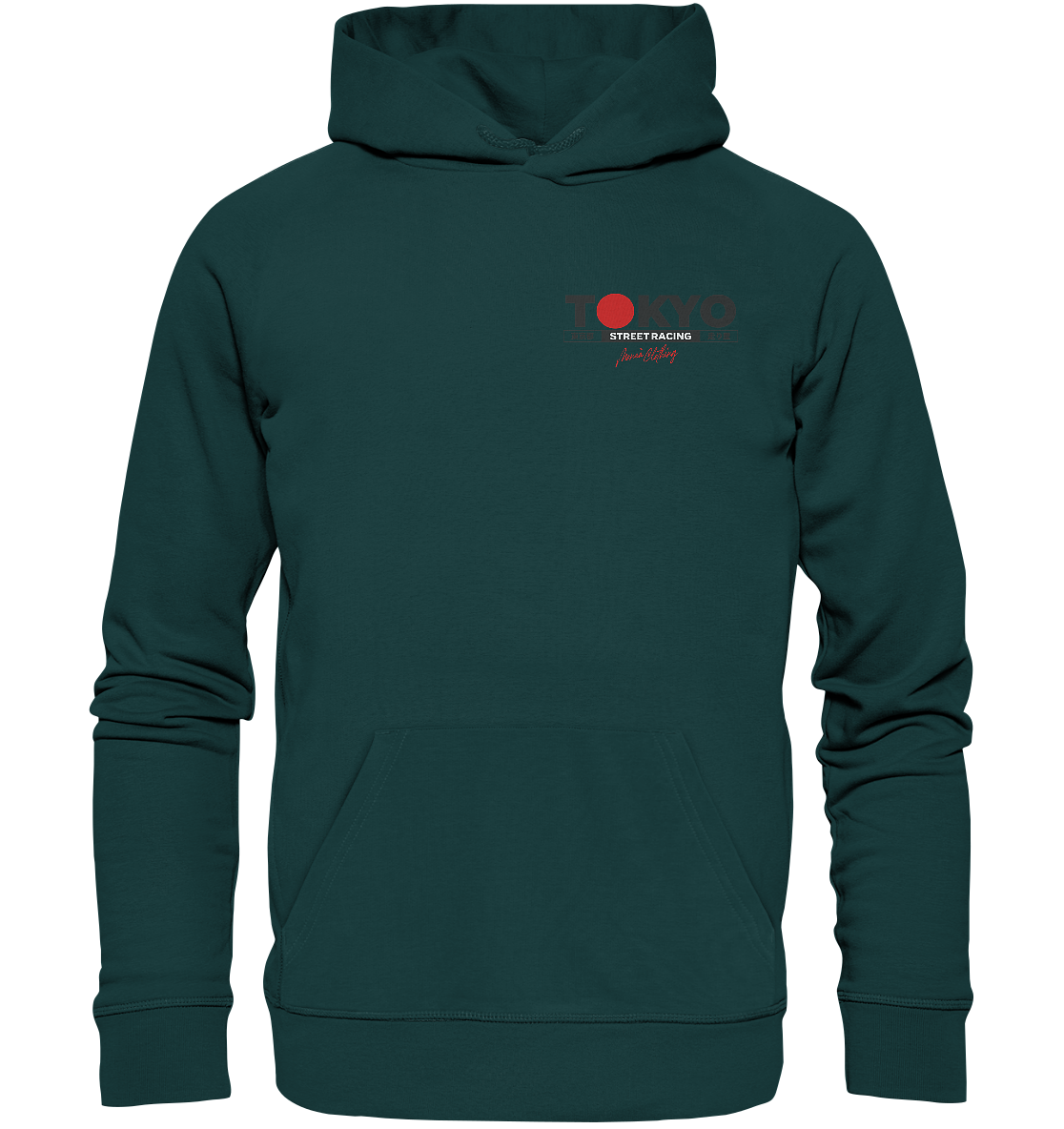 Tokyo Street-Racing - Organic Hoodie