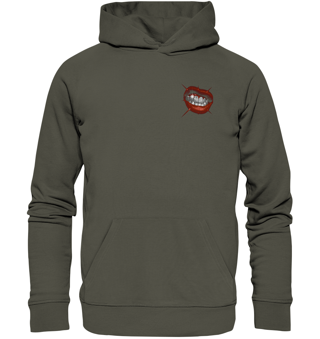 Vintage Lips - Organic Hoodie