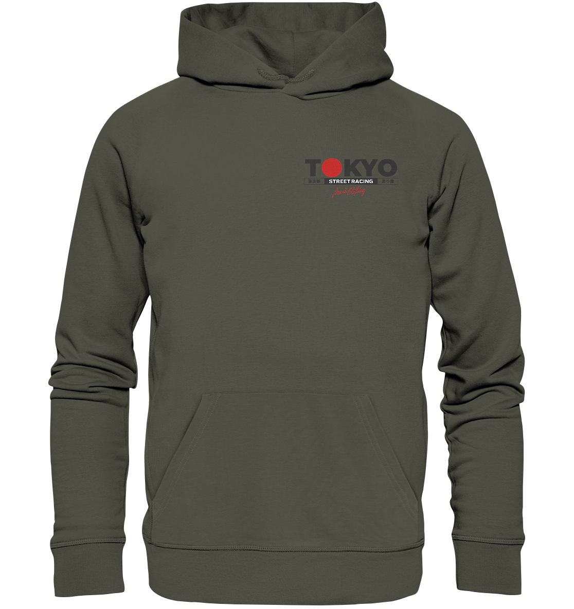 Tokyo Street-Racing - Organic Hoodie