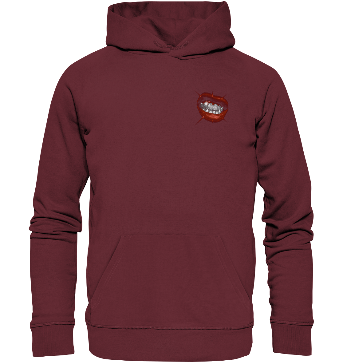 Vintage Lips - Organic Hoodie