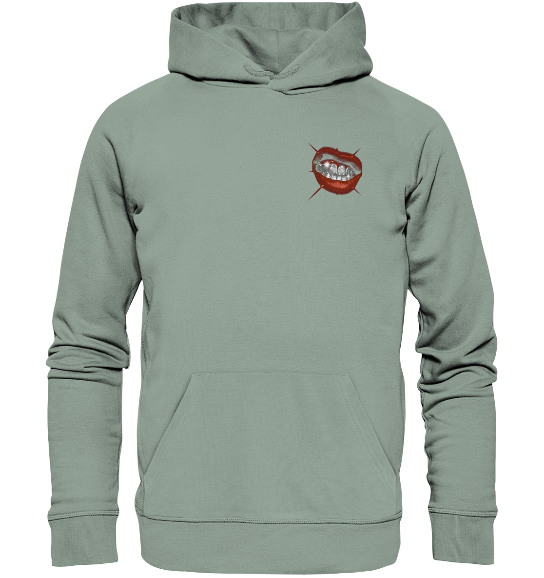 Vintage Lips - Organic Hoodie