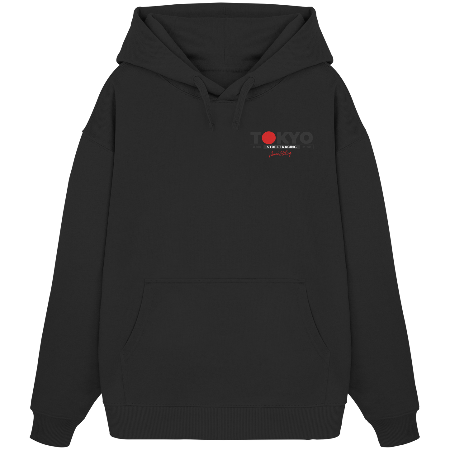 Tokyo Street-Racing - Organic Oversize Hoodie