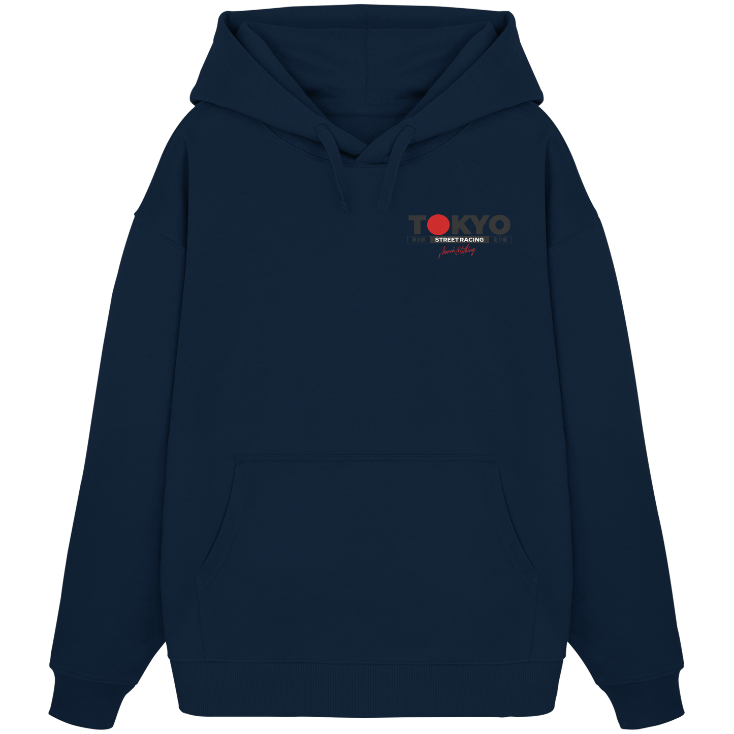 Tokyo Street-Racing - Organic Oversize Hoodie