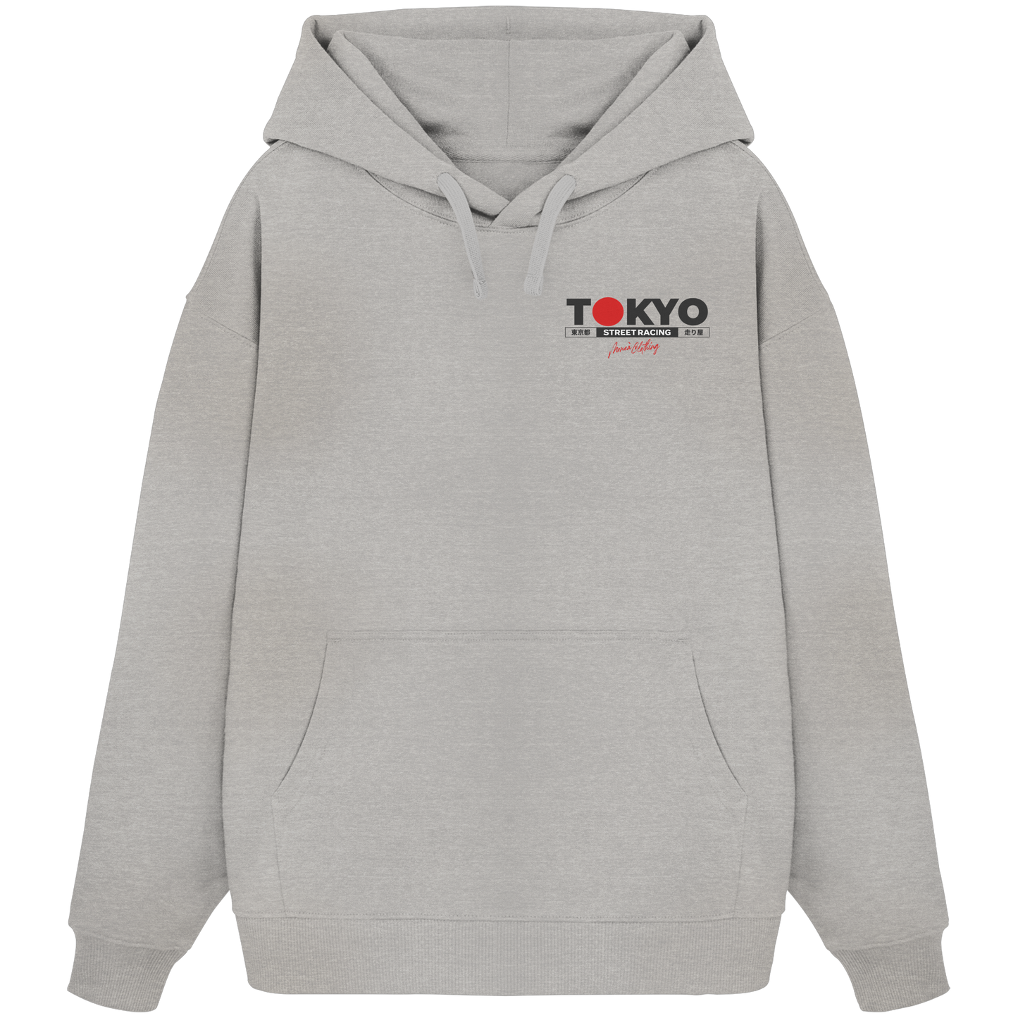 Tokyo Street-Racing - Organic Oversize Hoodie