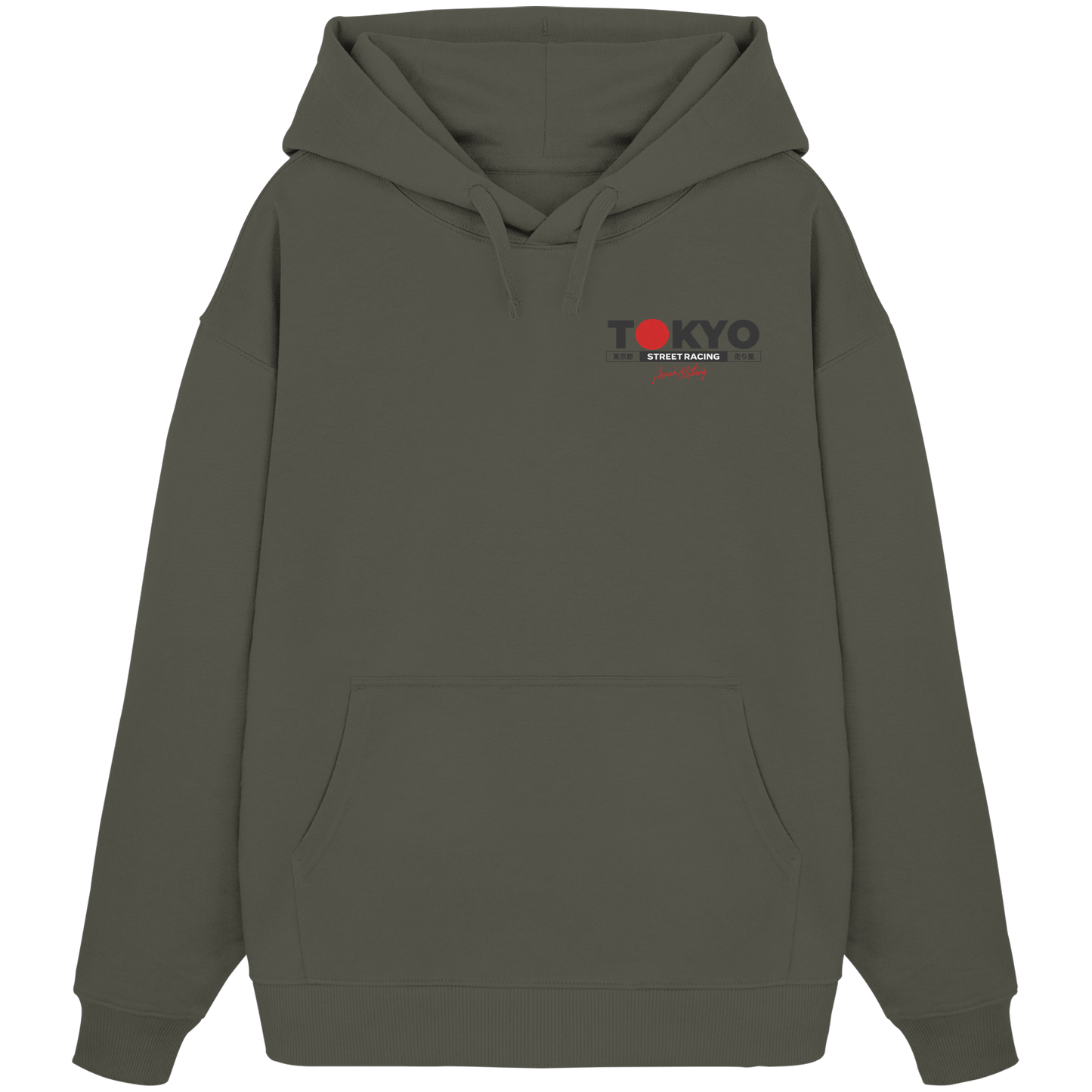 Tokyo Street-Racing - Organic Oversize Hoodie