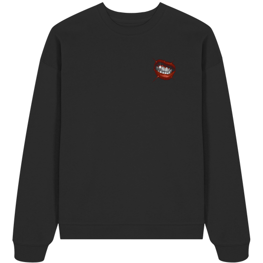 Vintage Lips - Organic Oversize Sweatshirt