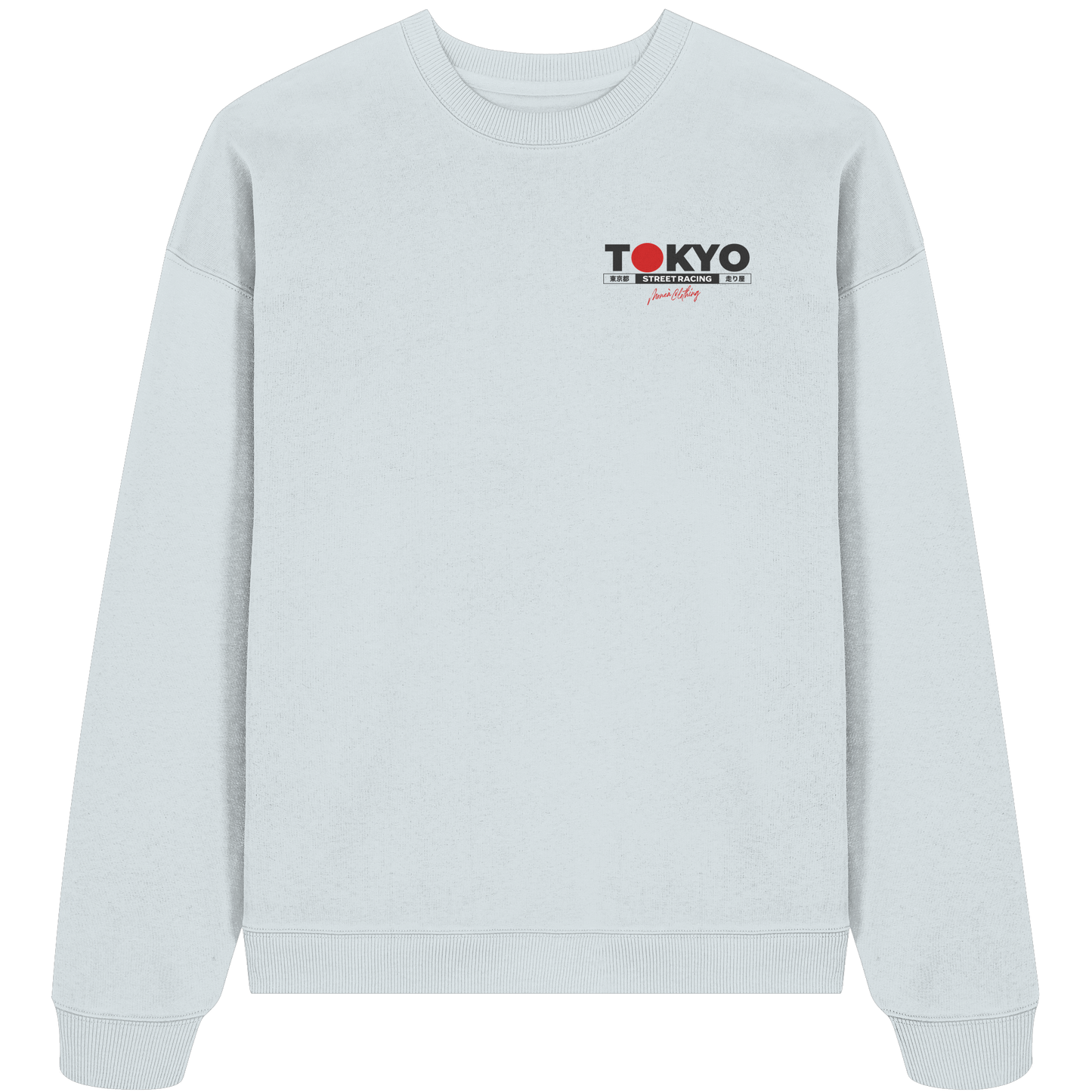 Tokyo Street-Racing - Organic Oversize Sweatshirt