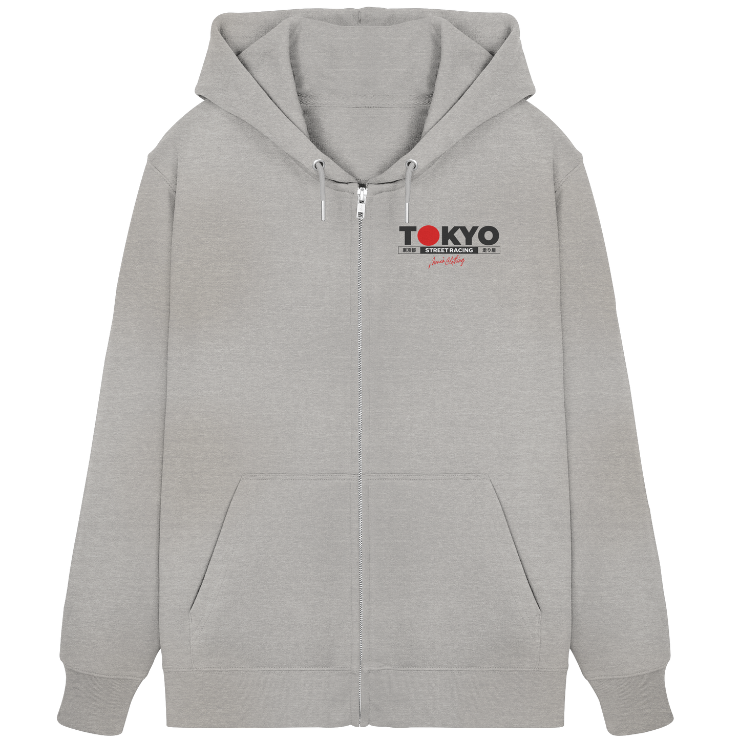 Tokyo Street-Racing - Organic Zipper